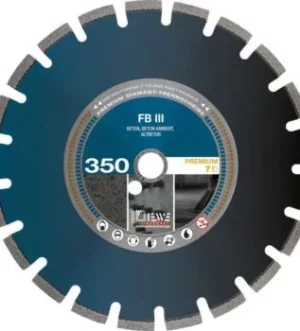 Diewe FB III disc diamantat taiere beton vechi ø350-ø800mm pentru debitatoare cu putere 10-30kW