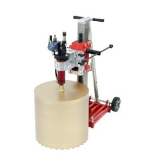Masina hidraulica carotare umeda diametrul maxim 700mm CAROMAX Id700 livrata cu suportul de carotare
