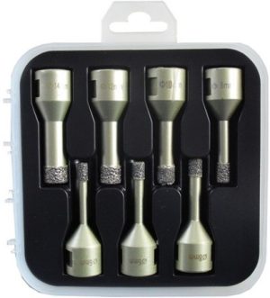 Set 7 Coroane diamantate Diewe M14 pentru gresie si granit