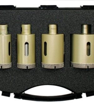 Set 4 Coroane Diewe M14 pentru gresie si granit