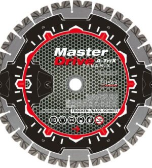 Diewe Master Drive® A-TriX® DYNAMIX ø300-ø450mm disc diamantat Ultra-Profesional