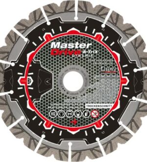 Diewe Master Drive® A-TriX® DYNAMIX Pachet 4 buc. ø180mm disc diamantat Ultra-Profesional pentru beton armat