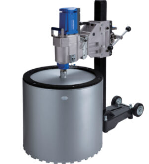 Masina carotare umeda dimetrul maxim 600mm motor monofazat livrata cu suportul de carotare