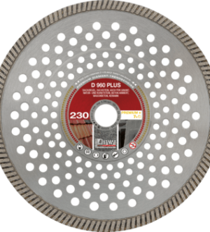 Disc TurboDiamantat Diewe D 960 Plus ø115-ø350mm pentru granit, țigle de acoperiș, materiale dure