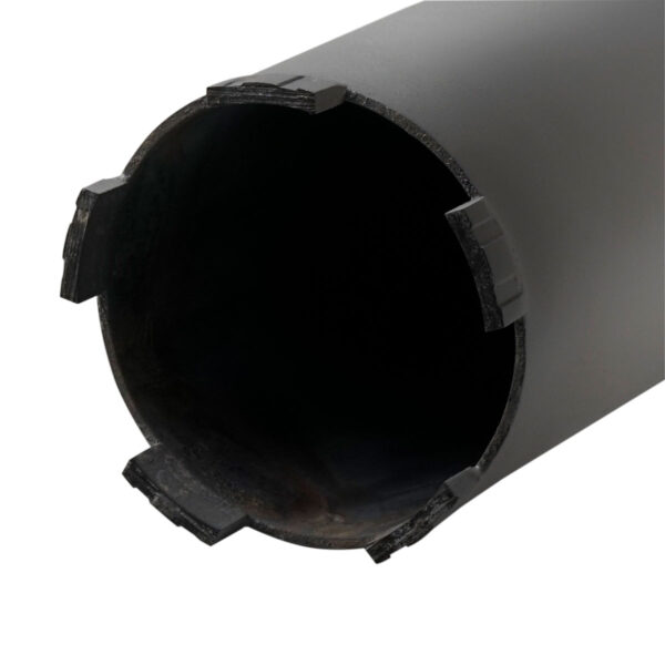 Carota diamantata ATU TURBO DRY Ø 52 – Ø202 mm, Lungime=400mm, prindere 1-1/4″, gaurire uscata caramida si beton usor armat - imagine 2