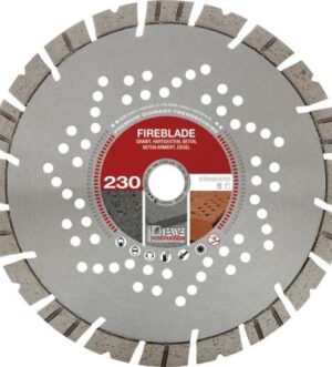Diewe FIREBLADE ø230mm disc diamantat pentru tăiere beton, granit, piatră (seturi cu discount)