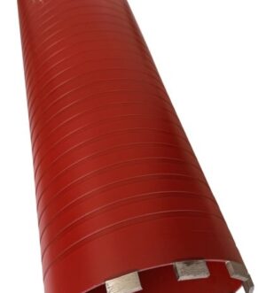 Carota diamantata D-EXPERT pentru gaurire uscata cu miropercutii in beton armat Ø 32–Ø 300 mm Lungime=300 mm prindere 1-1/4″